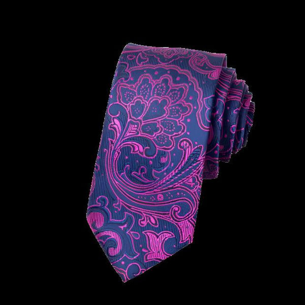 Mens Ties Fashion Dot Flower Neckties