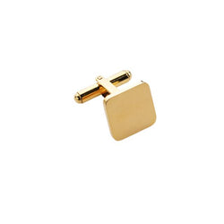 Gold Square Cufflinks